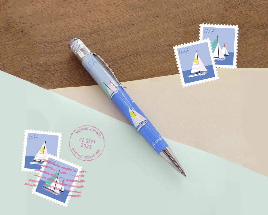 USPS®  - Sailboats Stamp '23 Rollerball