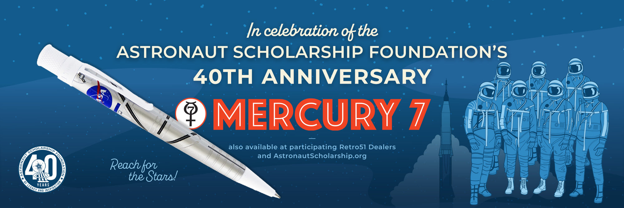 In celebration of the ASF 40th Anniversary - Mercury 7