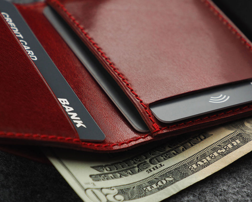 Pularys - COLORADO RFID Wallet | Red
