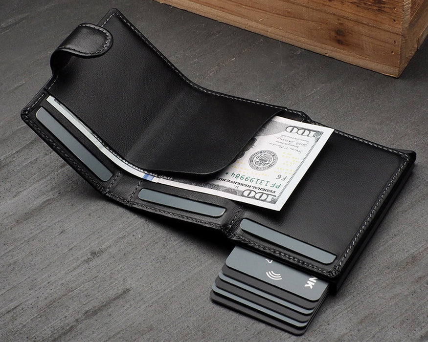 Pularys - SOLO RFID Wallet | Black