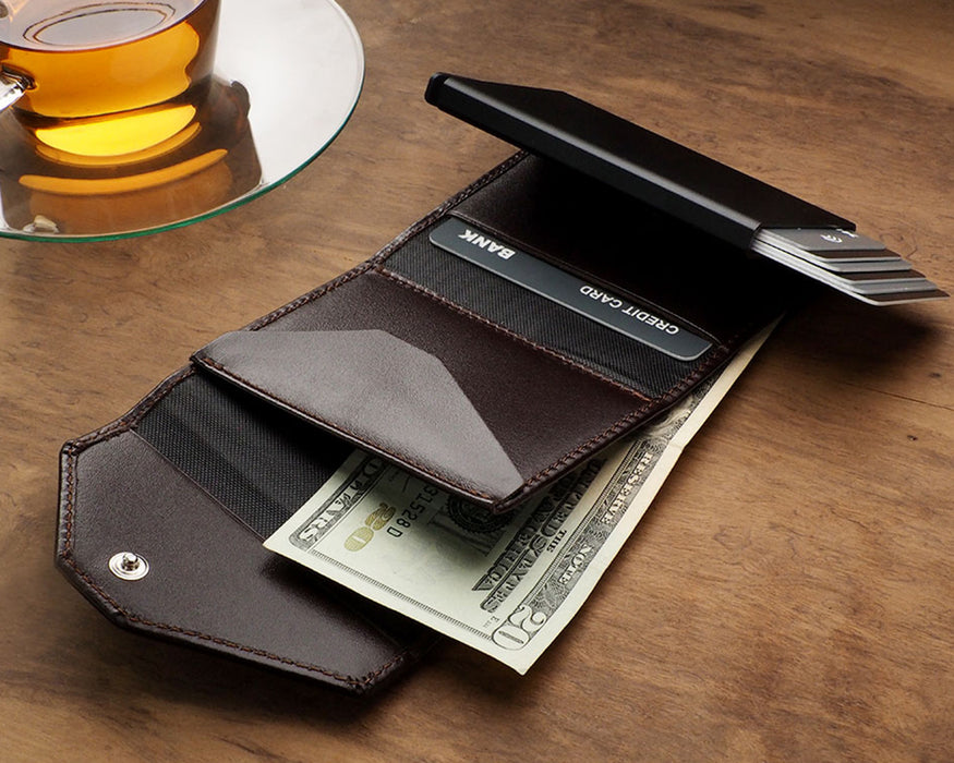 Pularys - RAVEN RFID Wallet | Brown