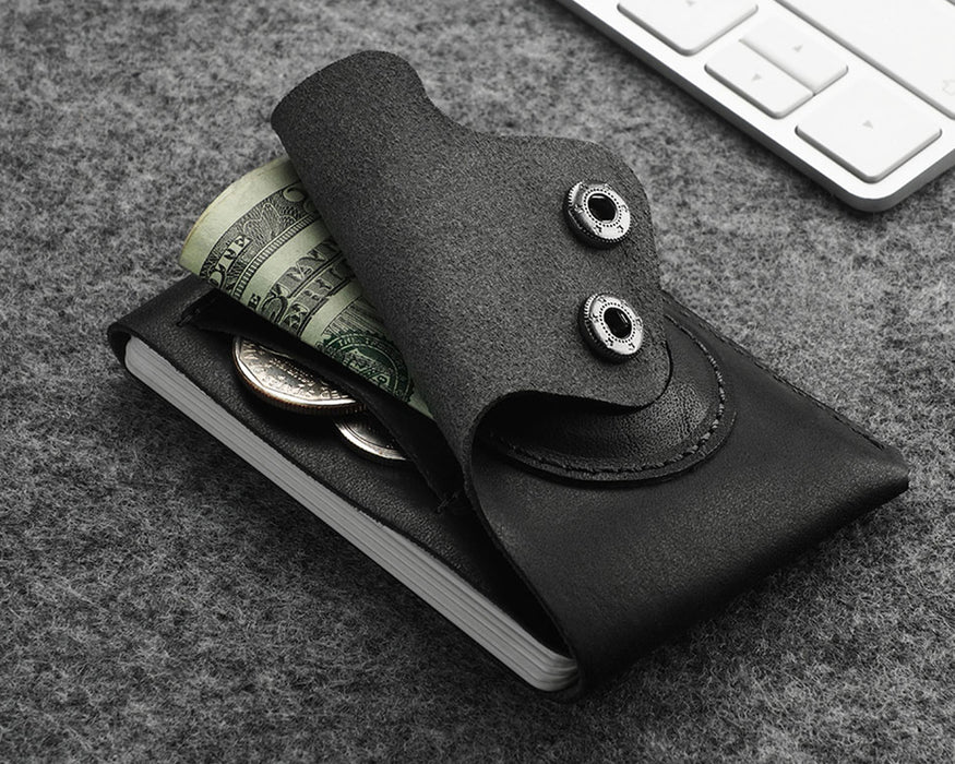Pularys - HOBBY wallet with AirTag pocket | Black