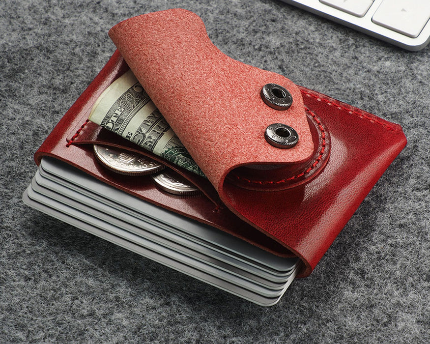 Pularys - HOBBY wallet with AirTag pocket | Red