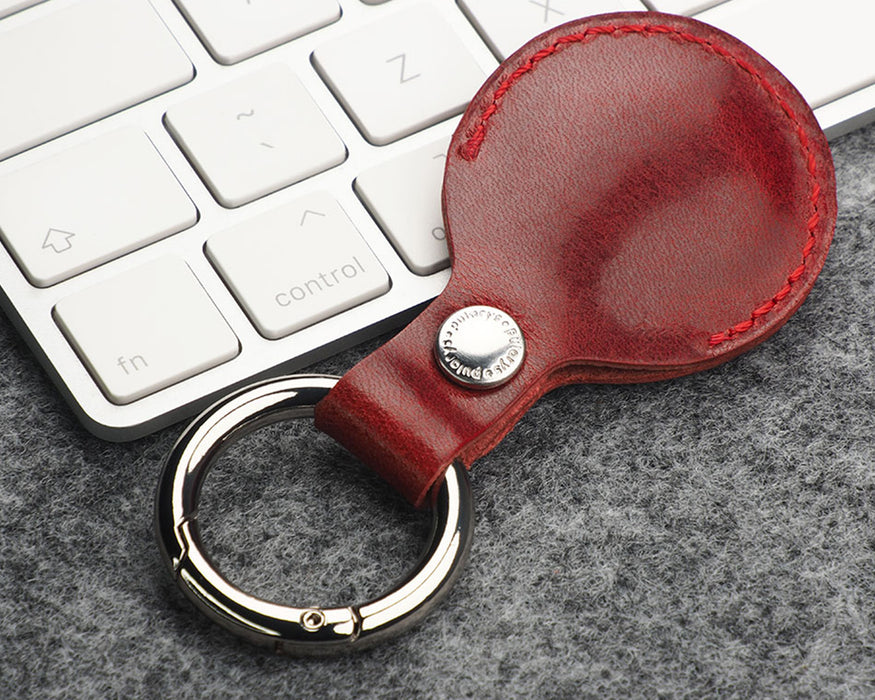 Pularys - Keyring with AirTag pocket | Red