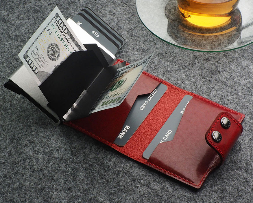 Pularys - BELLAGIO RFID Wallet | Red