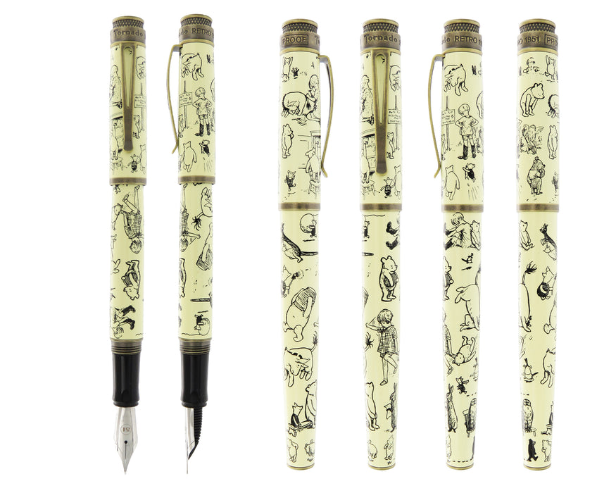 A.A. Milne Winnie-the-Pooh Decorations by E.H. Shepard - Tornado™ Fountain Pen