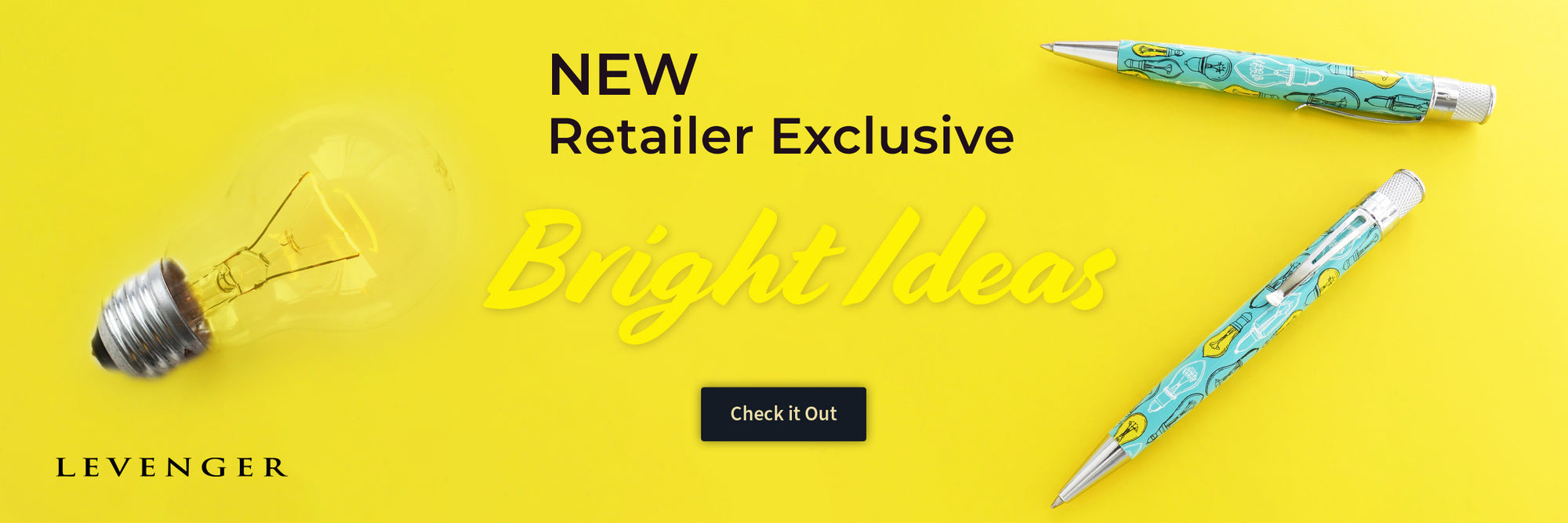 New Retail Exclusive - Levenger: Bright Ideas