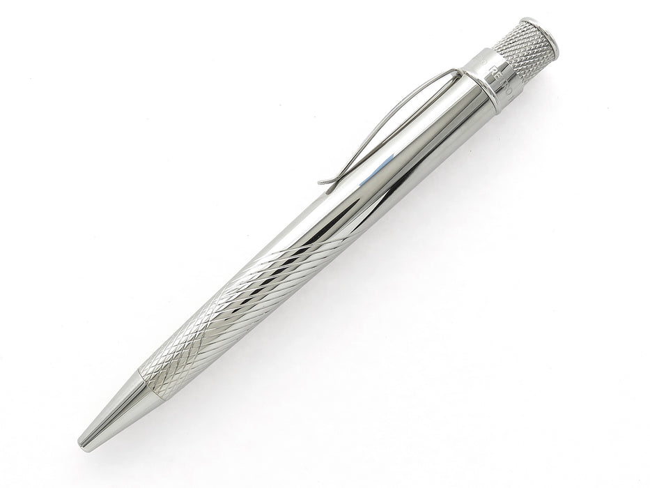Retro51 Tornado PROOF - Chrome Etched Pattern Ballpoint Pen