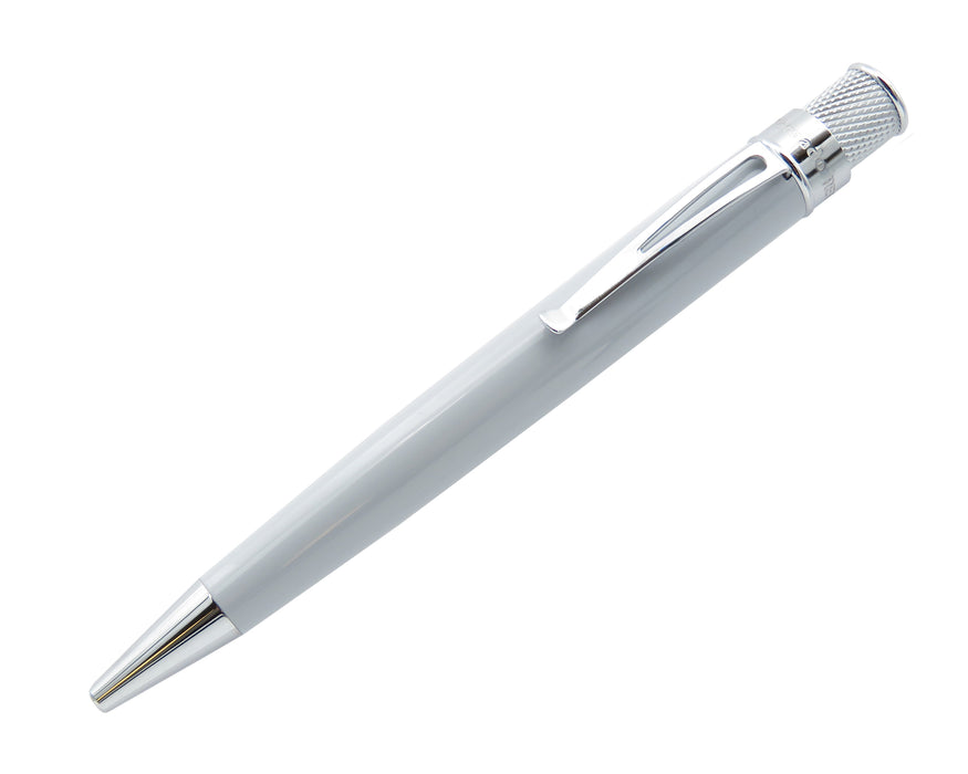 Retro51 Tornado PROOF - Cool Gray Lacquer with Chrome Trim Ballpoint Pen