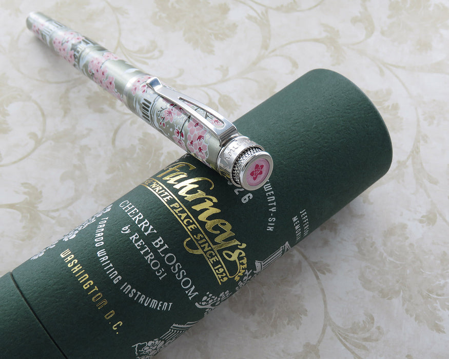 Fahrney's Exclusive 2026 Cherry Blossom Tornado™ Fountain Pen