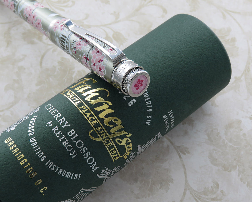 Fahrney's Exclusive 2026 Cherry Blossom Tornado™ Rollerball Pen