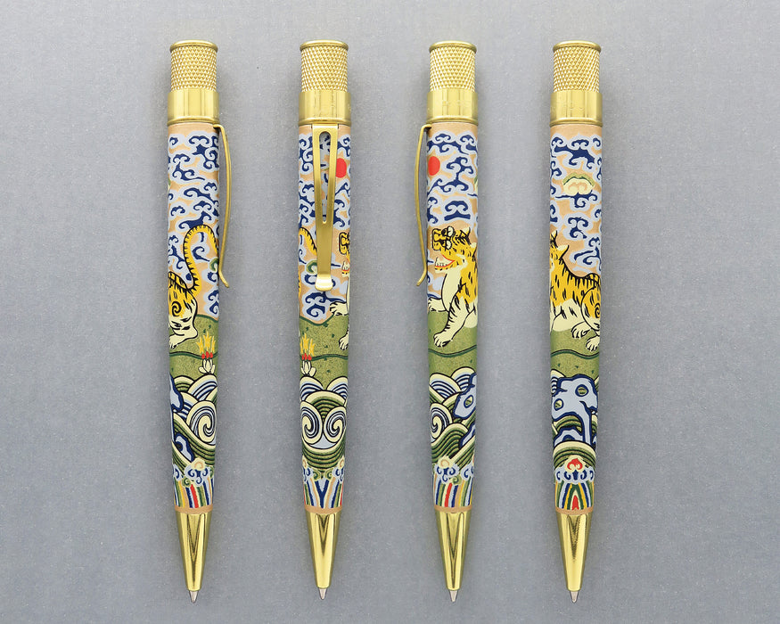 The MET - Chinese Tiger Rank Badge Rollerball
