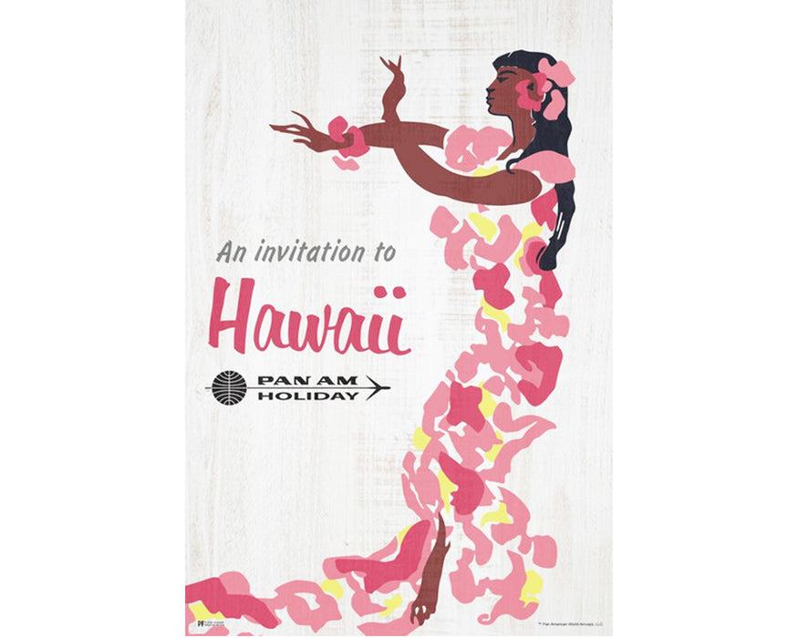 Pan Am® - Rollerball con póster de Hawái