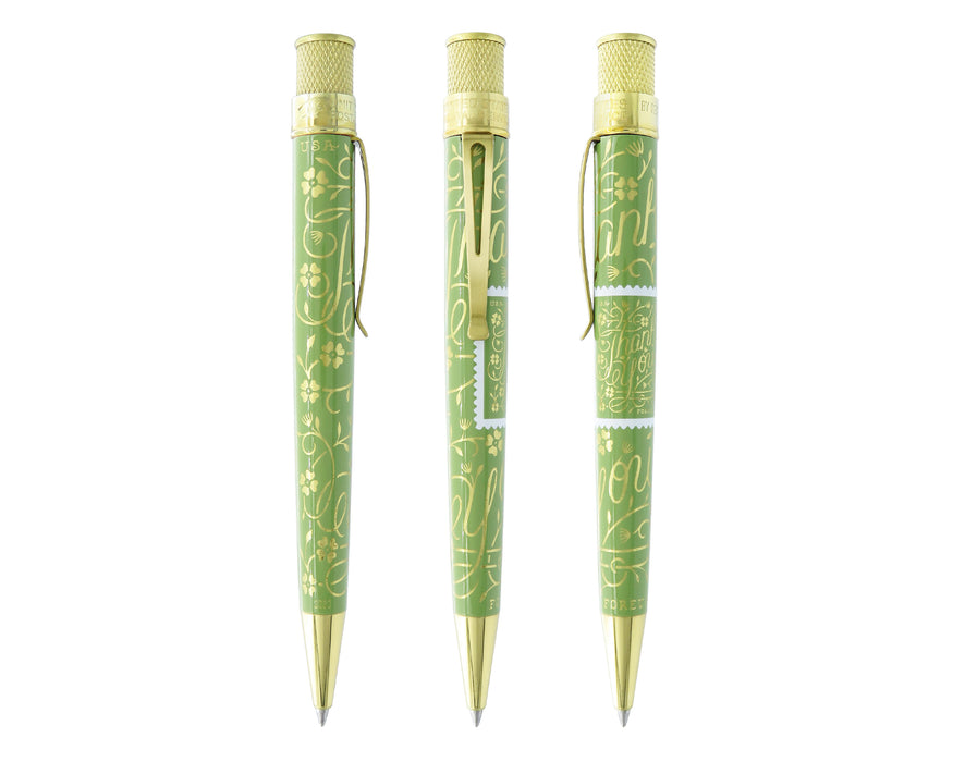 USPS® - Thank You Stamp Rollerball in Green