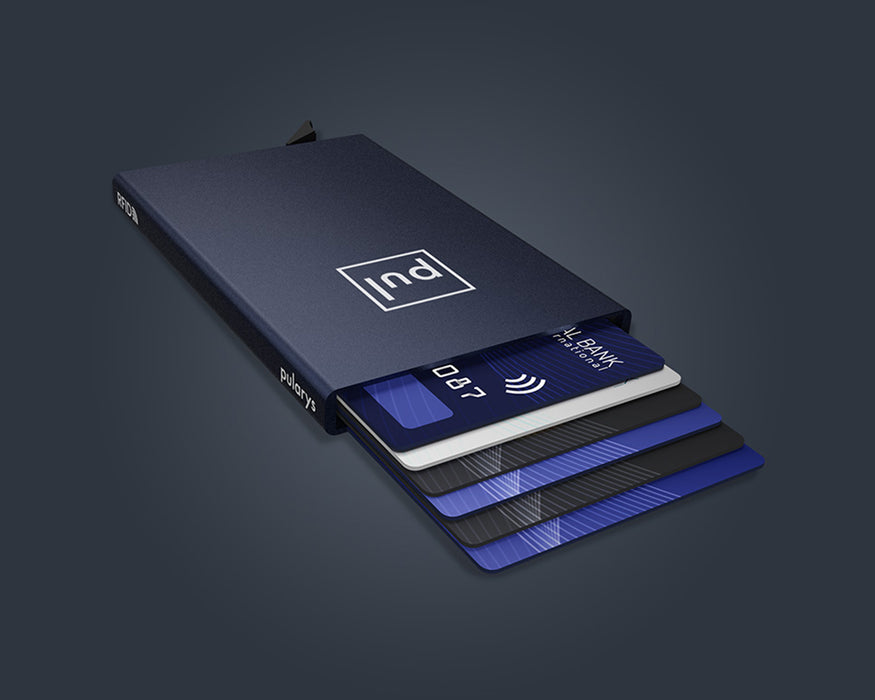 Pularys - ZEN RFID Card Holder | Navy Blue