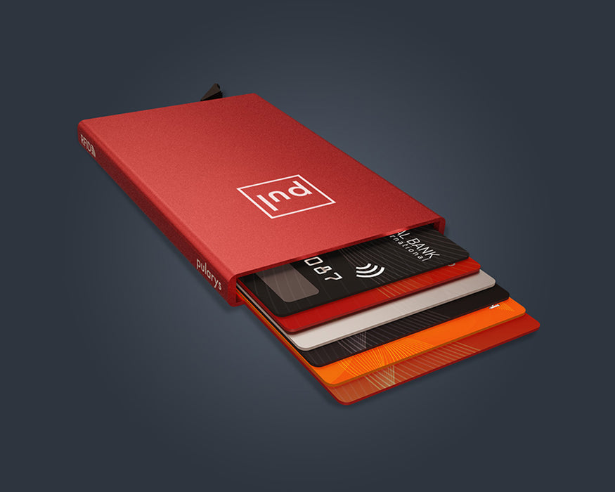 Pularys - ZEN RFID Card Holder | Red