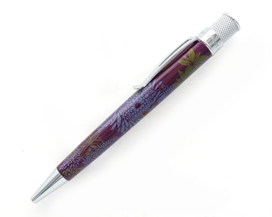 Retro51 Tornado PROOF - Blooms in Dark Pink Variation Ballpoint Pen