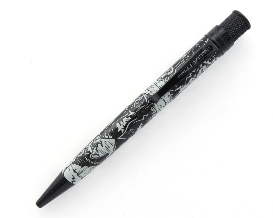 Retro51 Tornado PROOF - Frankenstein in Grey Ballpoint Pen