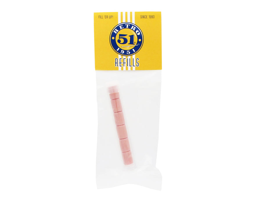 Pink Tornado™ Pencil Erasers 6pk
