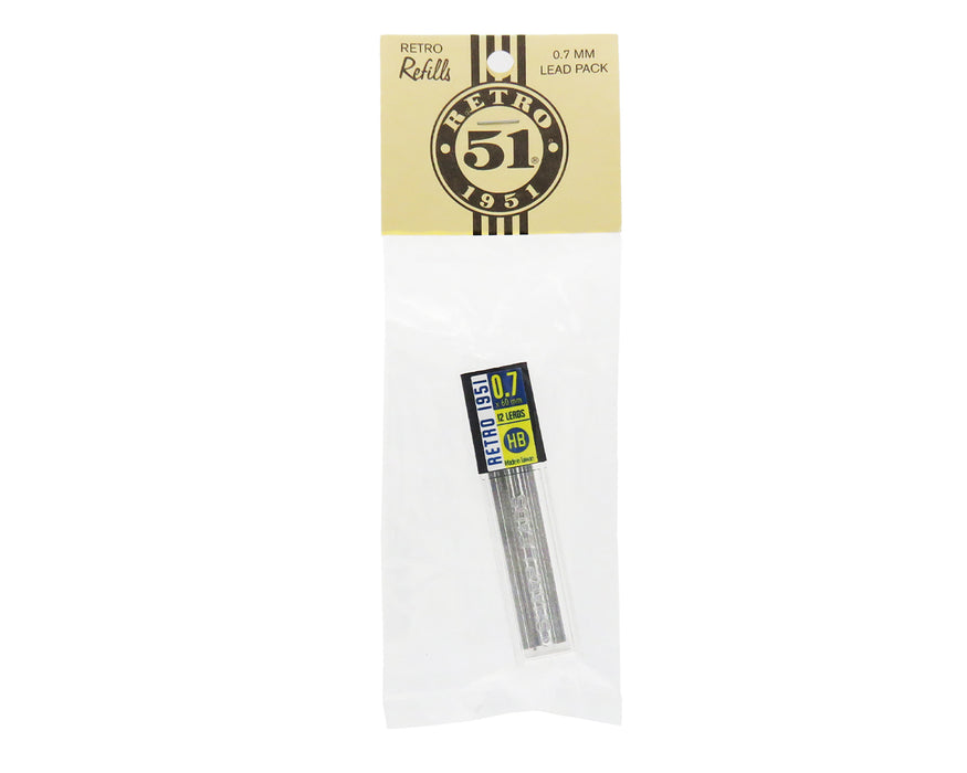Mina de lápiz Hex-o-matic™ de 0,7 mm, paquete de 12