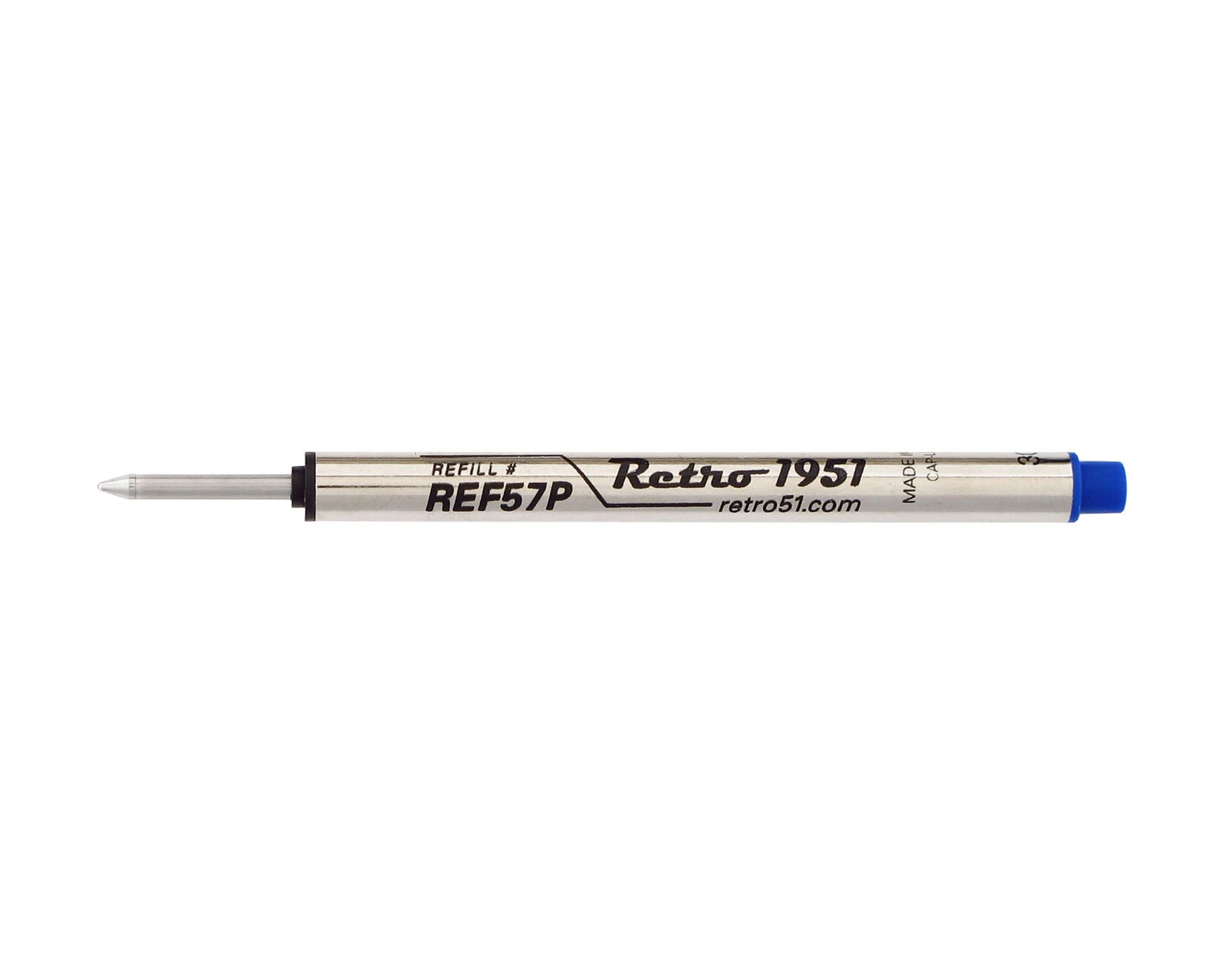thumbnail image 2 of Retro 51 Tornado Pen Refills – Blue Rollerball, 3-Pack (REF57P) – NEW 2 of 4