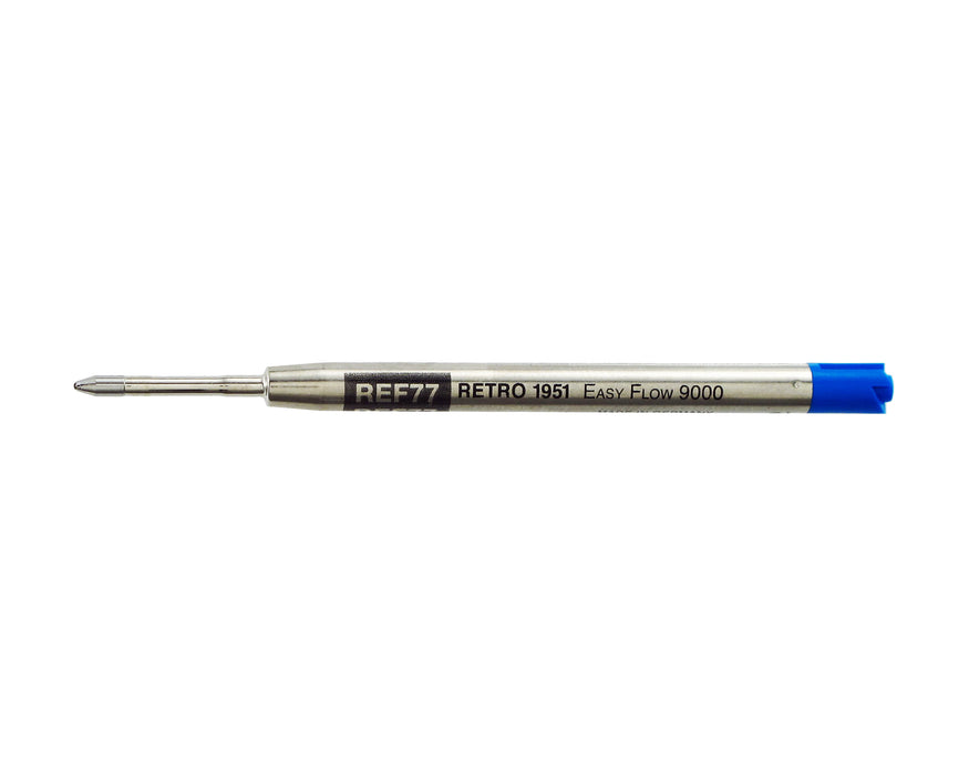 Recambio de bolígrafo azul Easy Flow 9000, paquete de 3