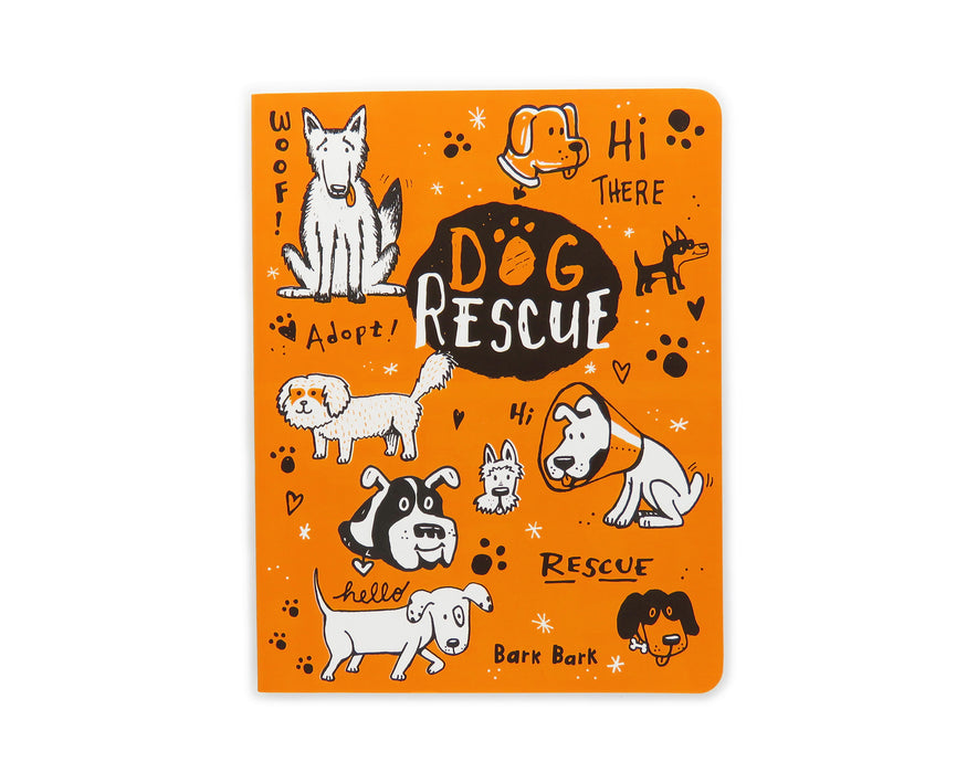 Cuaderno mediano Dog Rescue IV