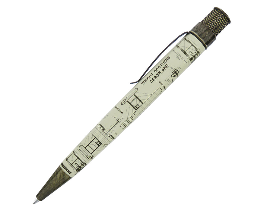 Smithsonian Wright Brothers Aeroplane Rollerball Pen