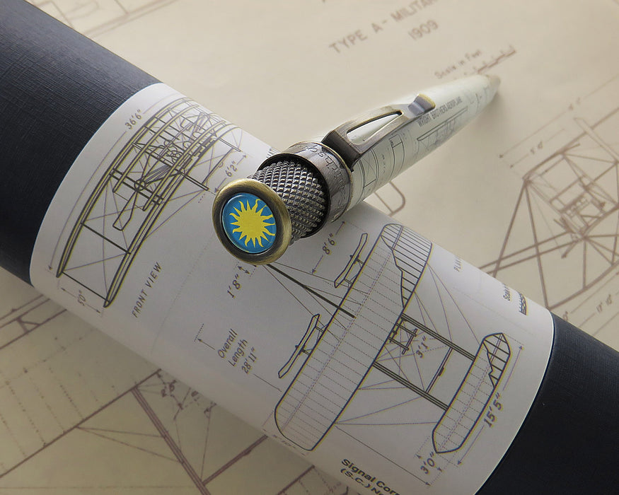 Smithsonian Wright Brothers Aeroplane Rollerball Pen