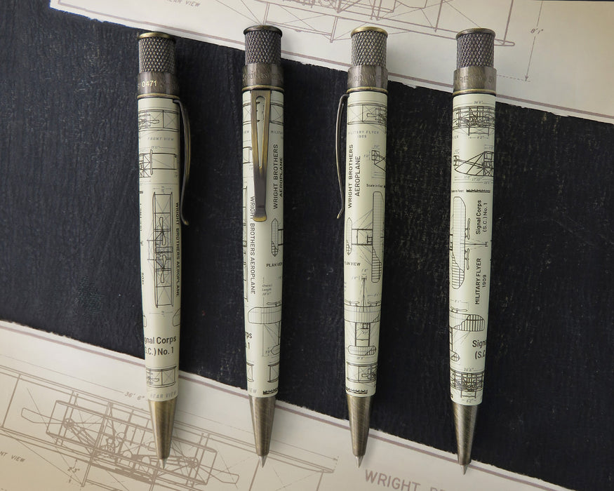 Smithsonian Wright Brothers Aeroplane Rollerball Pen