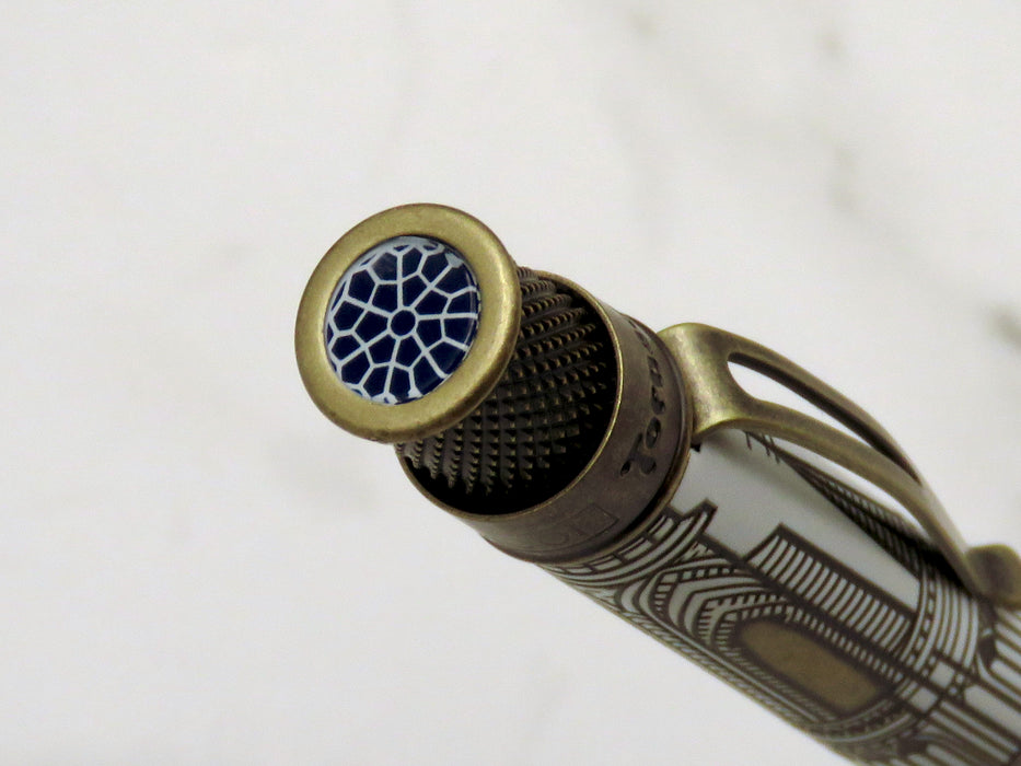 Tornado™ Vintage Metalsmith - Cathedral Rollerball Pen