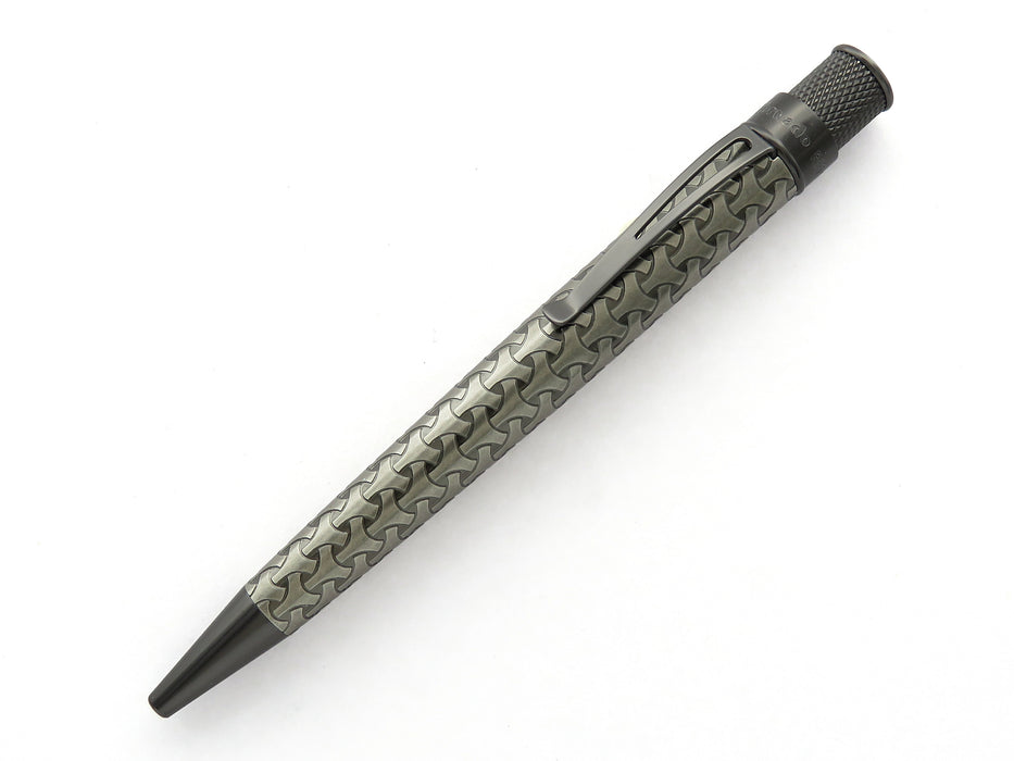 Retro51 Tornado PROOF - Tread Stonewashed Pewter Ballpoint Pen