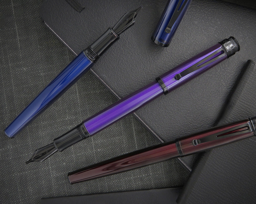 Tornado™ Stealth - Midnight Purple Fountain Pen