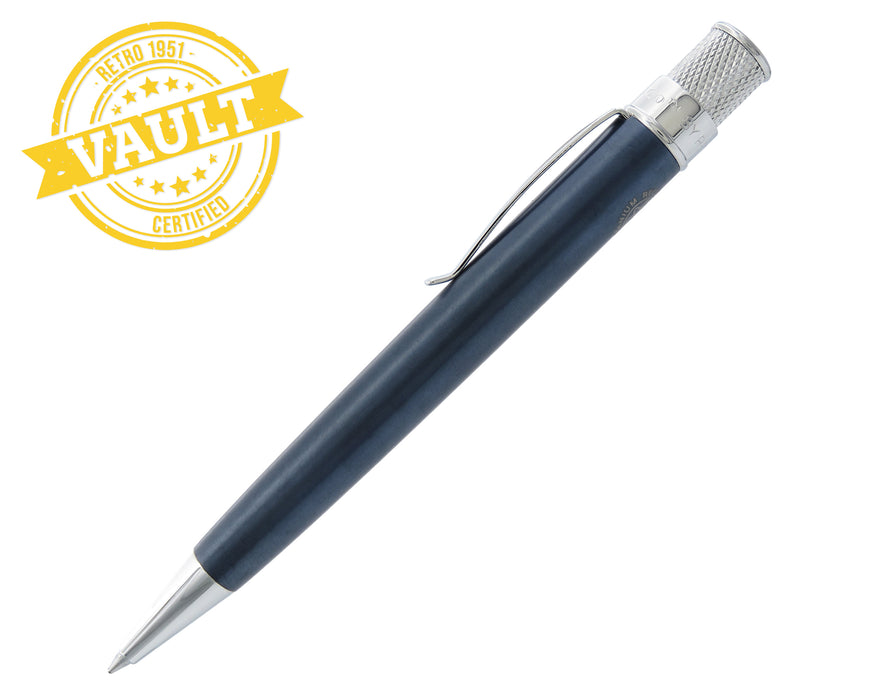 R51 Vault - Galactic Blue Titanium Rollerball