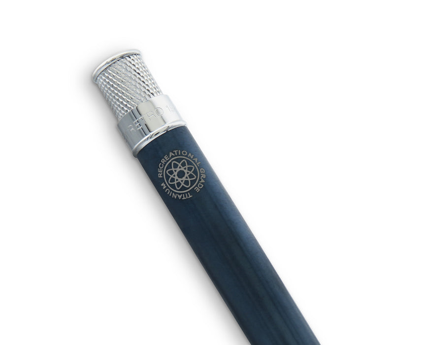 R51 Vault - Galactic Blue Titanium Rollerball