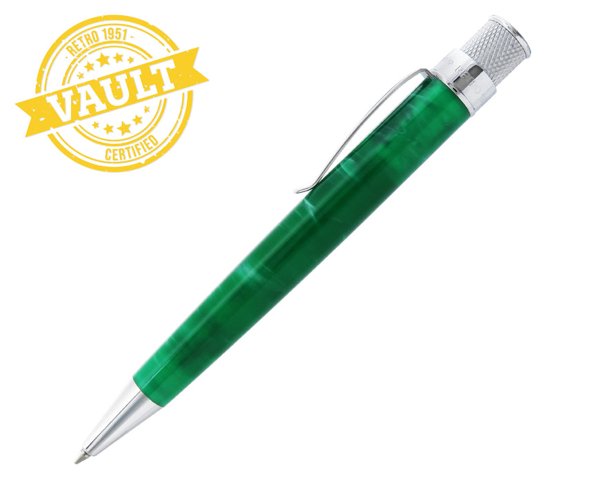 R51 Vault - Green Acrylic Rollerball Prototype