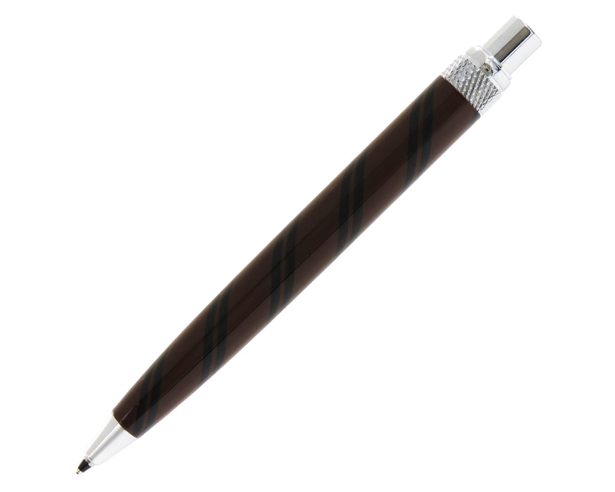 R51 Vault - Brown Retro Mini-Click Ballpoint