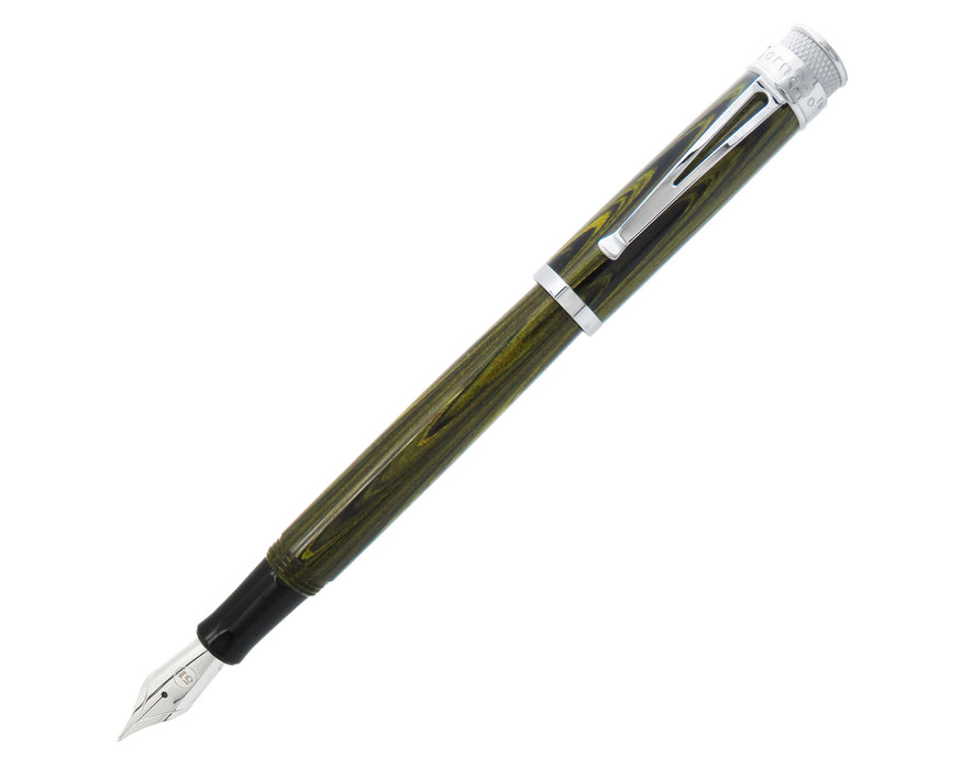 R51 Vault - Yellow Ebonite Fountain Pen