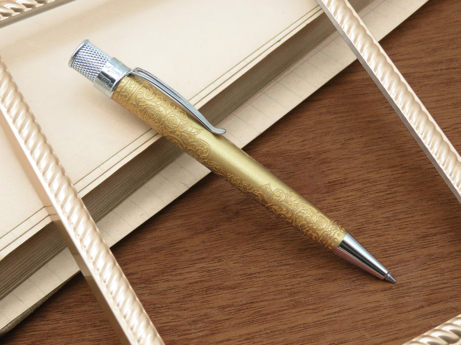 Tornado™ Vintage Metalsmith - Vintage Rose Rollerball Pen