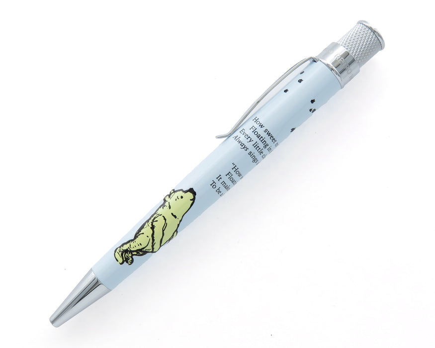 Retro51 Tornado PROOF - A.A. Milne Winnie-the-Pooh Blue Ballpoint Pen