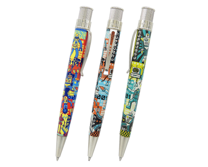 Tornado Popper™ - R0B0T01 Rollerball Pen