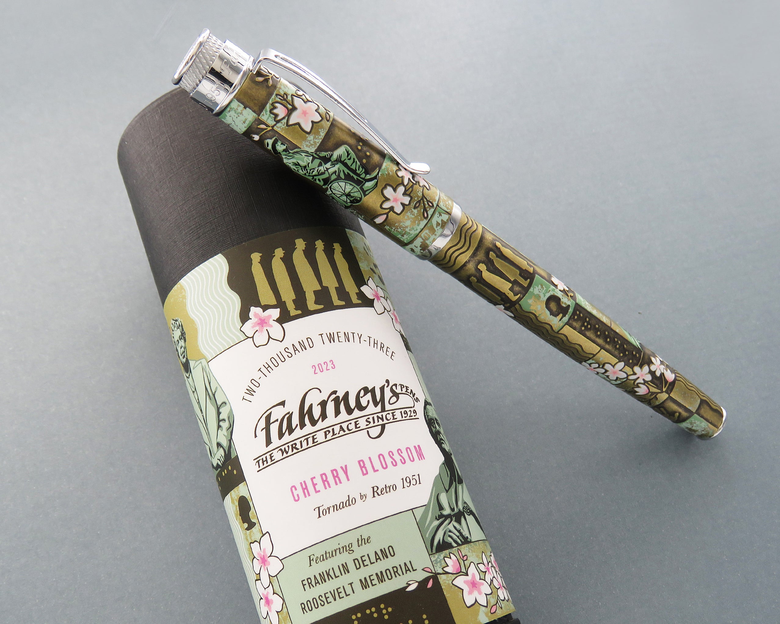 2022 Fahrney’s Cherry Blossom Fountain Pen Now Available