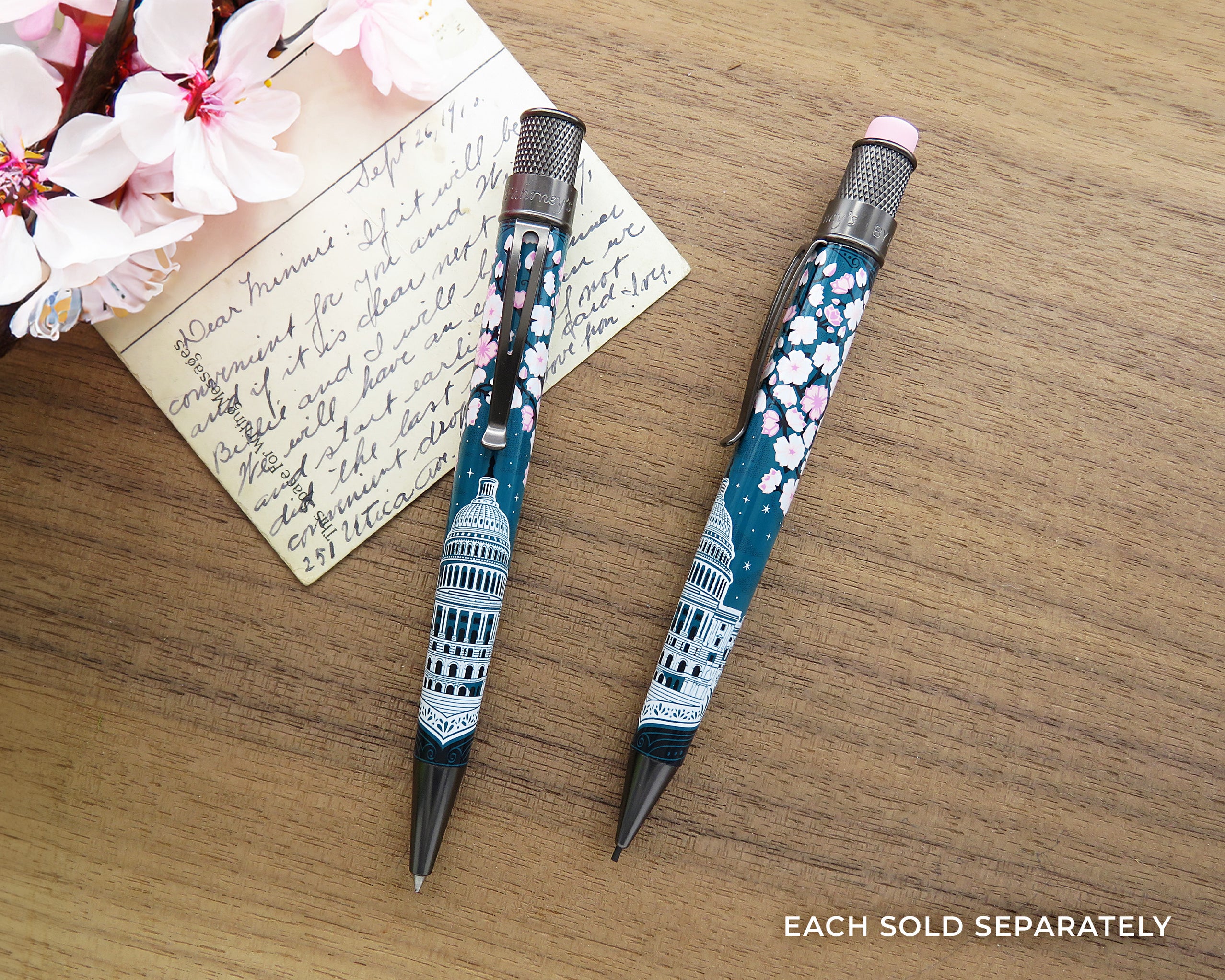 2024 Fahrney’s Cherry Blossom Pencil Elegance in Design