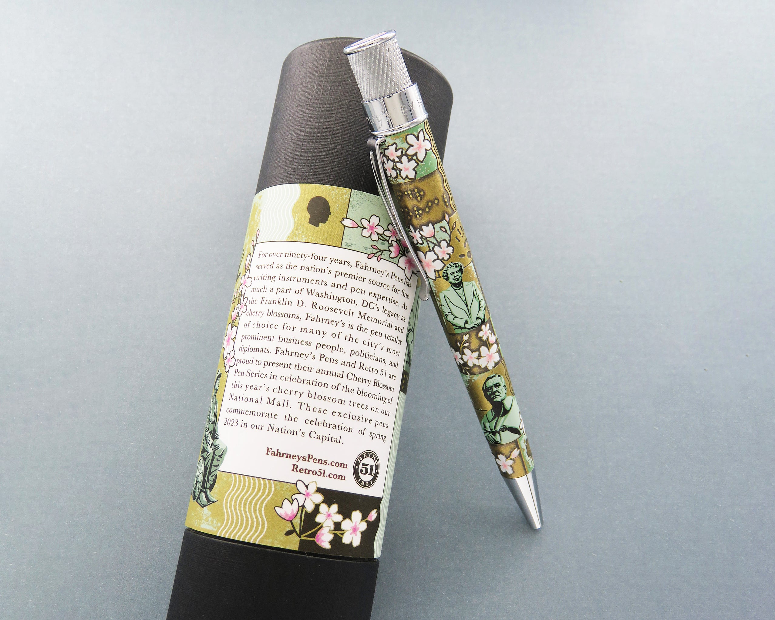Fahrney's 2023 Cherry Blossom Rollerball Pen
