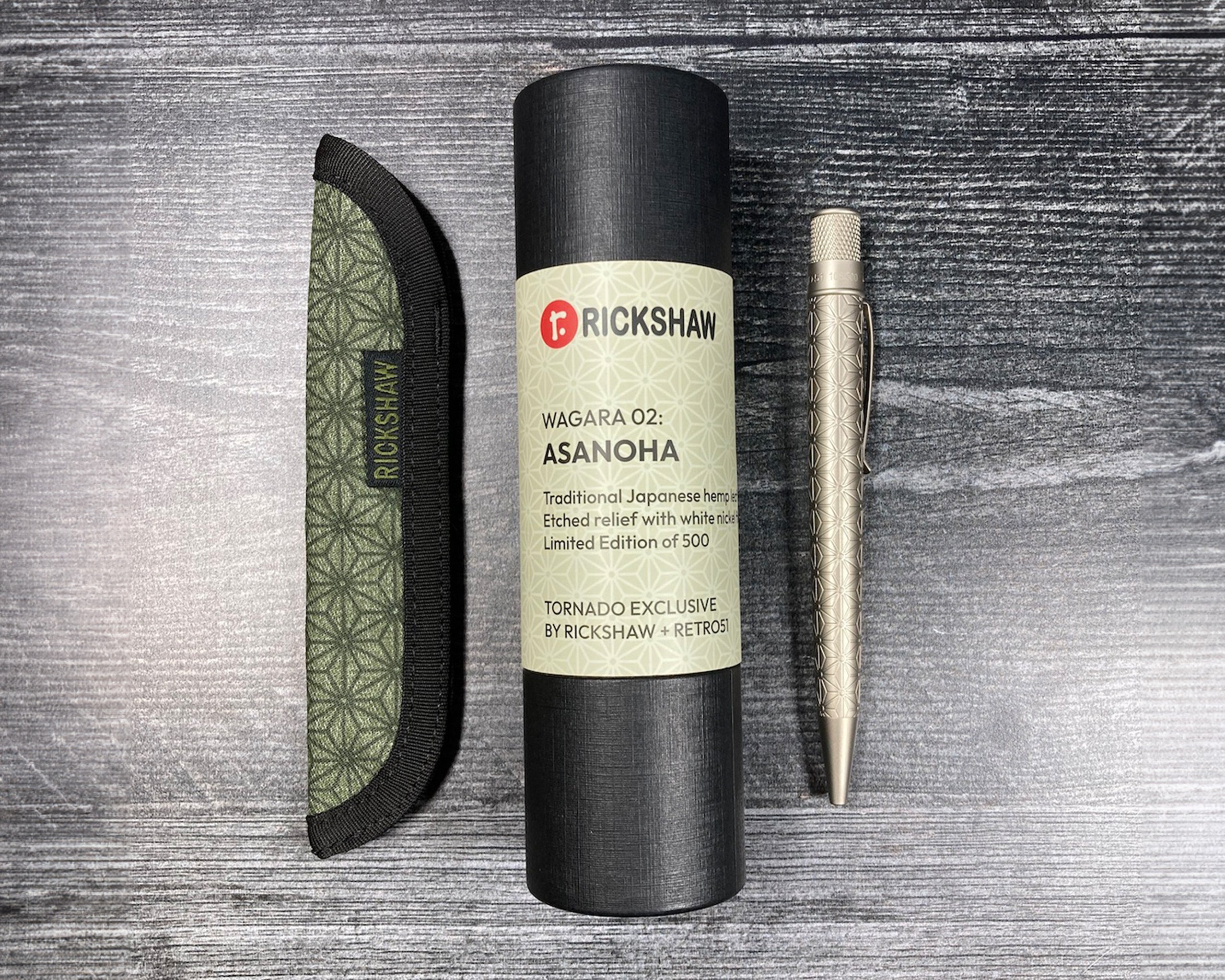 Rickshaw Bagworks - Asanoha Rollerball