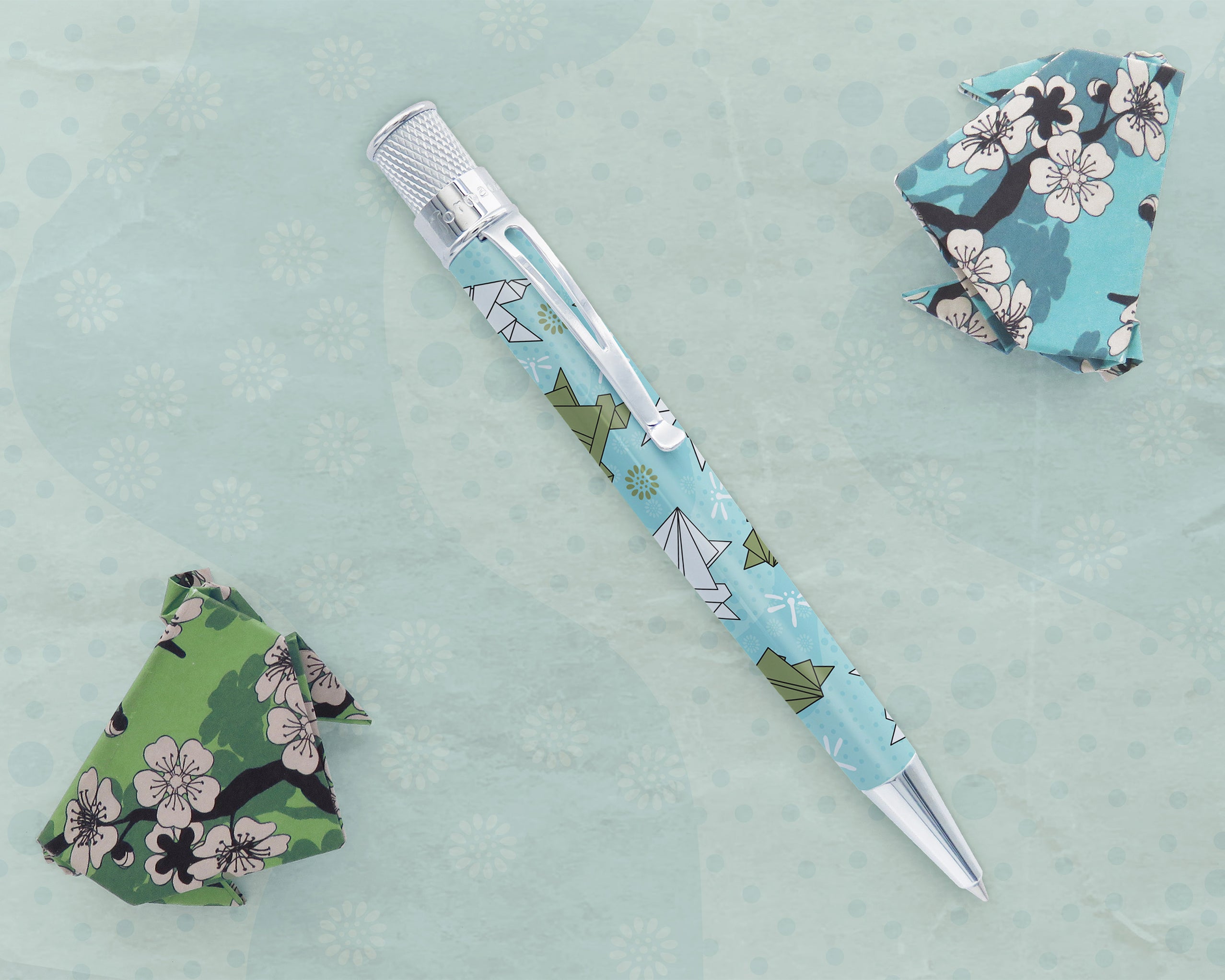 Origami Ink Hopping Frogs Rollerball: Playful & Unique