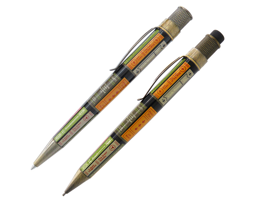 Levenger - Juego de bolígrafos y lápices de biblioteca