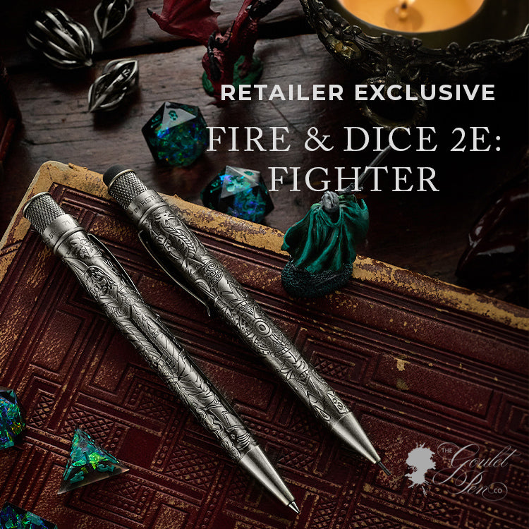 Retailer Exclusive - Fire & Dice 2E: Fighter by Goulet Pens