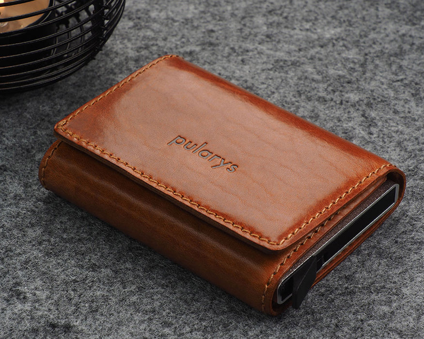 Pularys - COLORADO RFID Wallet | Cognac