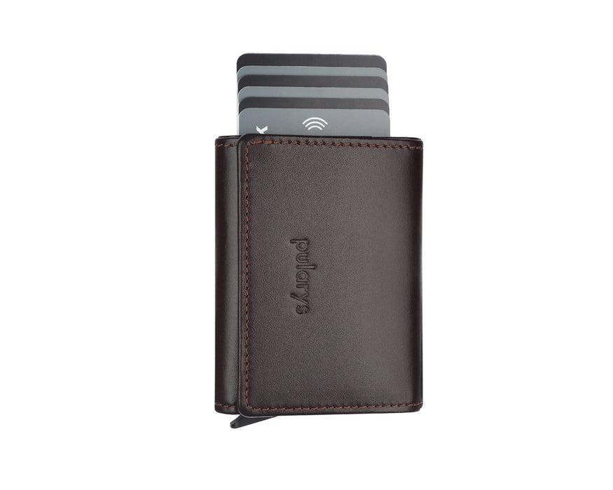 Pularys - BOSTON RFID Wallet | Brown